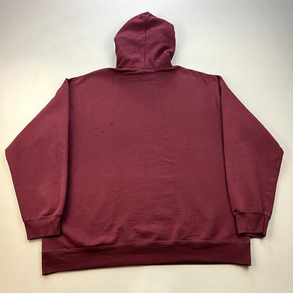 Vintage EA Sports Hoodie Sweatshirt Adult XL Maroon Electronic Arts Video Game - Picture 4 of 10